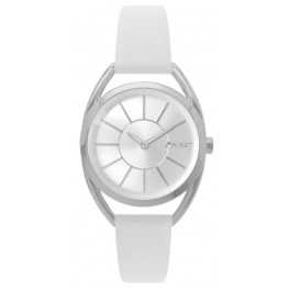 Bílé dámské hodinky MINET ICON SILVER WHITE MWL5026