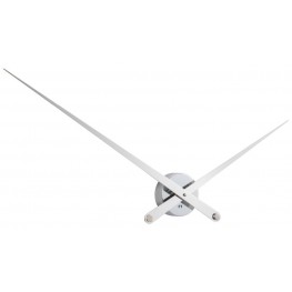 Designové nástěnné hodiny Future Time FT9110WH Hands white 100cm