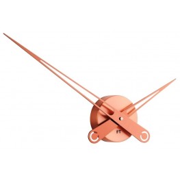 Designové nástěnné hodiny Future Time FT9650CO Hands copper 60cm