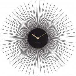 Designové nástěnné hodiny Karlsson KA5817BK 45cm