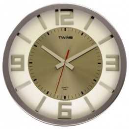 Hodiny Twins 2361 white 32cm