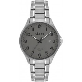 Titanové hodinky se safírovým sklem LAVVU LWM0152 TITANIUM LILLEHAMMER Gray