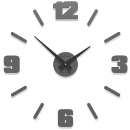 Hodiny CalleaDesign 10-304-3 Michelangelo S 50 cm tmavě šedá