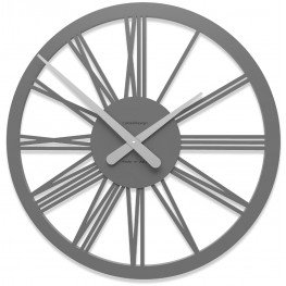 Hodiny CalleaDesign 10-114-3 45 cm tmavě šedá