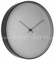 Designové nástěnné hodiny 5707GY Karlsson 37cm