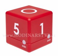 Digitální časovač TFA 38.2039.05 CUBE - červený