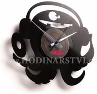 Hodiny Discoclock 040 DJ Pauly Po 30cm