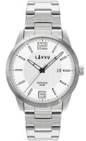 LAVVU LWM0190 Pánské hodinky se safírovým sklem DYKKER Silver
