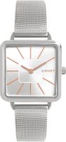 MINET MWL5115 Stříbrné dámské hodinky OXFORD SILVER ROSE MESH