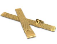 Zlatý kovový tah MINET MESH Band Gold - 16