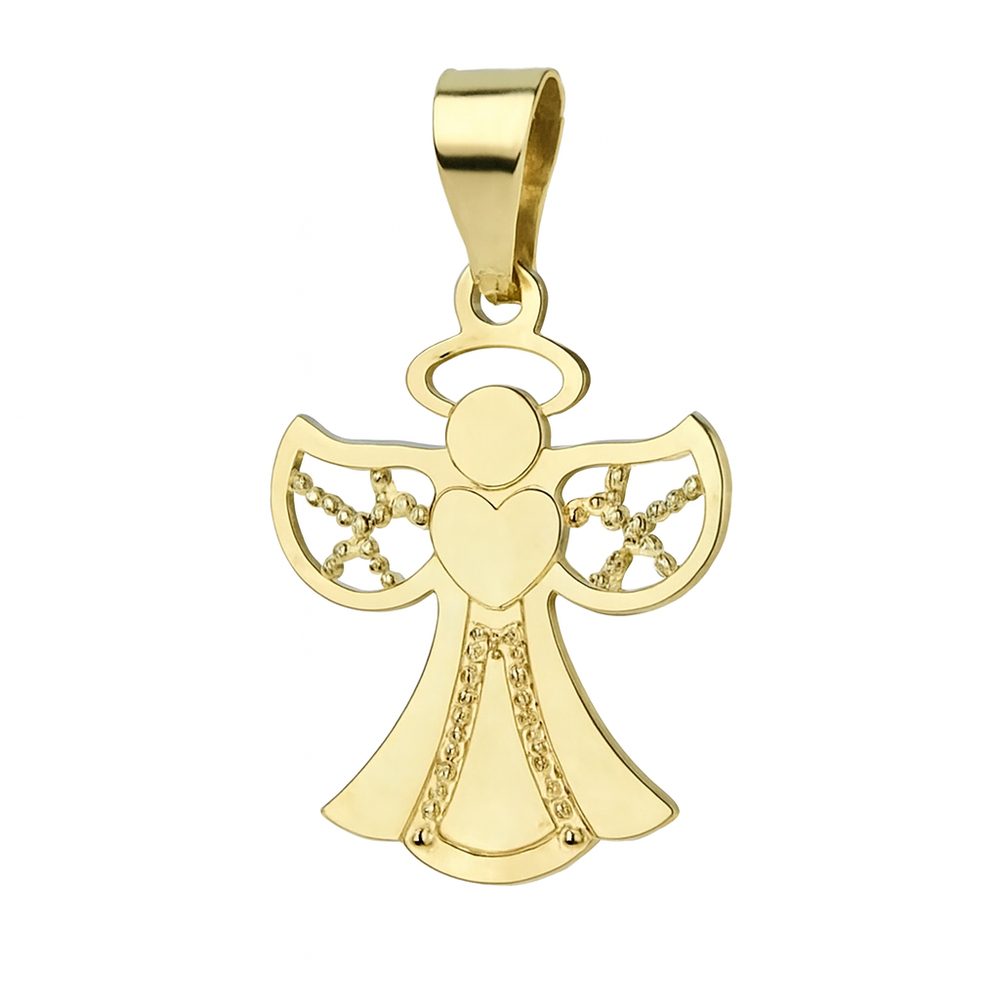 Zlatý 585/1000 přívěs Anděl TU-4023