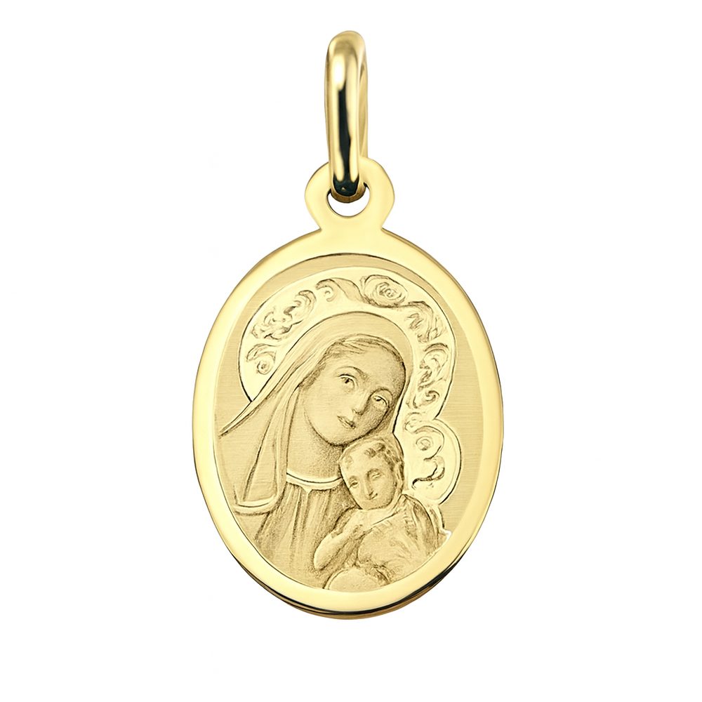 Zlatý 585/1000 přívěs madonka TU-4040