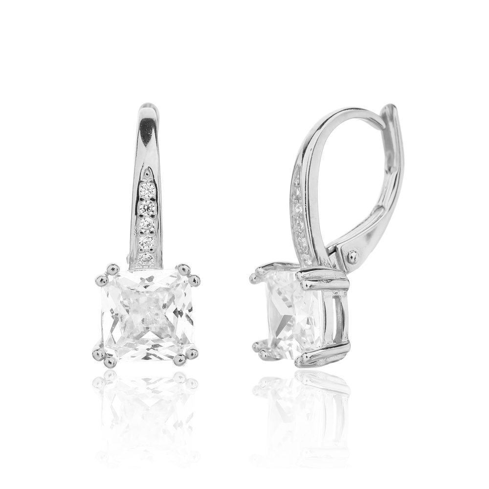 Náušnice JVD SVLE3389XJ6BI00 stříbrné