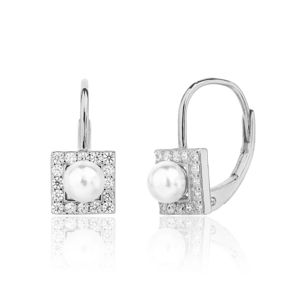 Náušnice JVD SVLE3398XJ6BP00 stříbrné