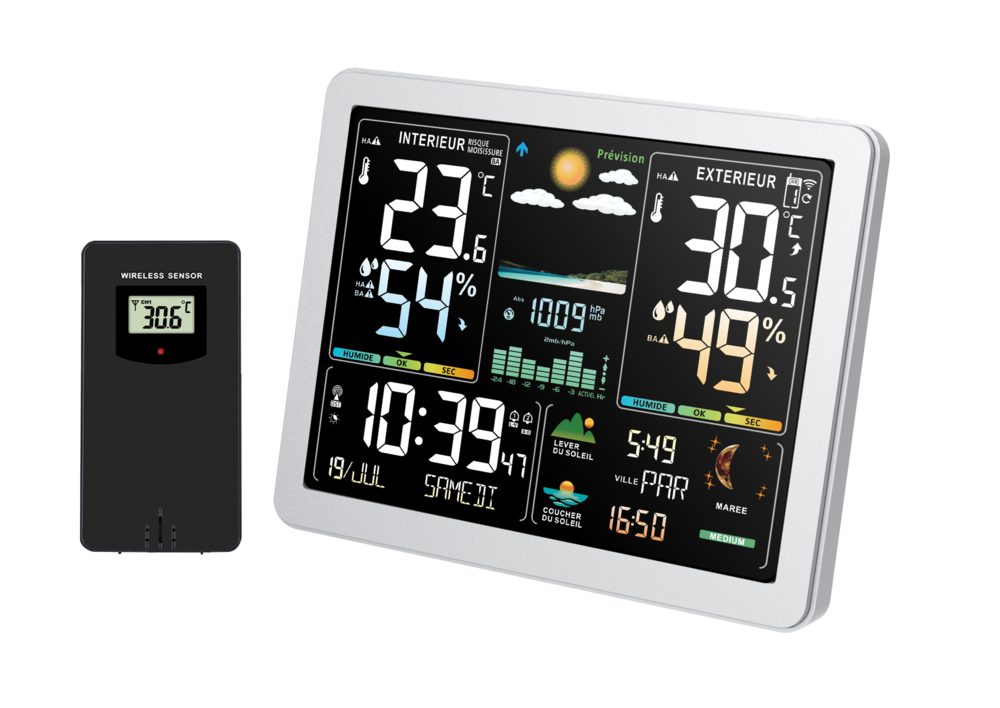 Rádiem řízená meteorologická stanice JVD RB3568