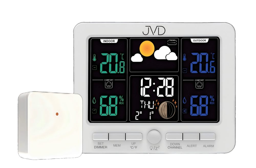 Rádiem řízená meteorologická stanice JVD RB6685.1