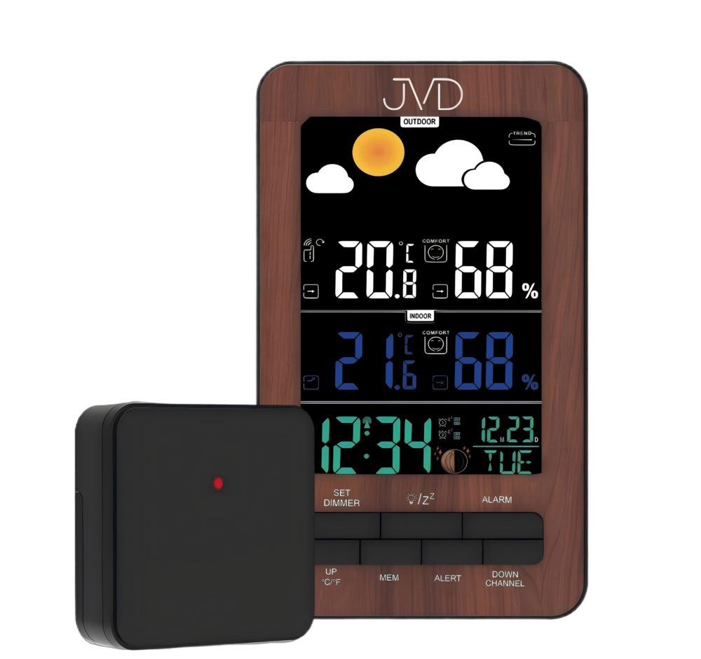 Rádiem řízená meteorologická stanice JVD RB6687.2