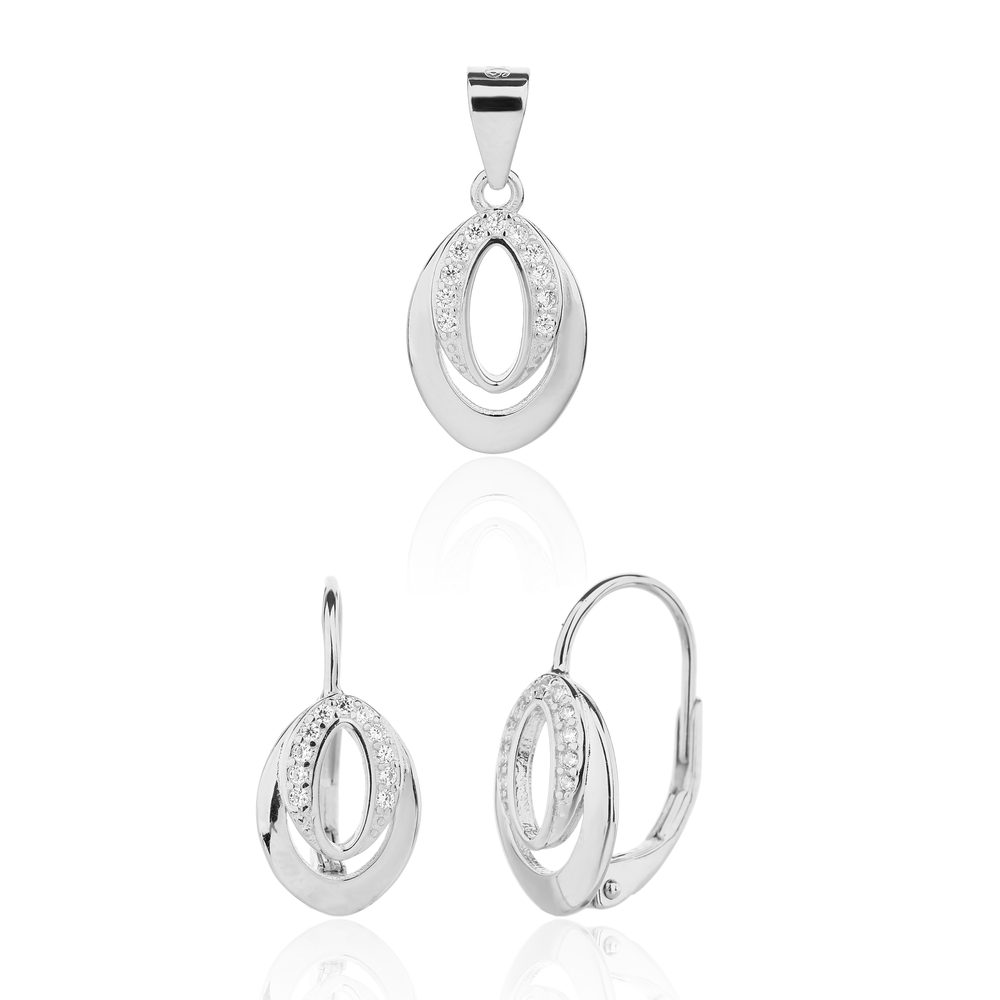 Stříbrný set JVD SVLS0118SJ6BI00