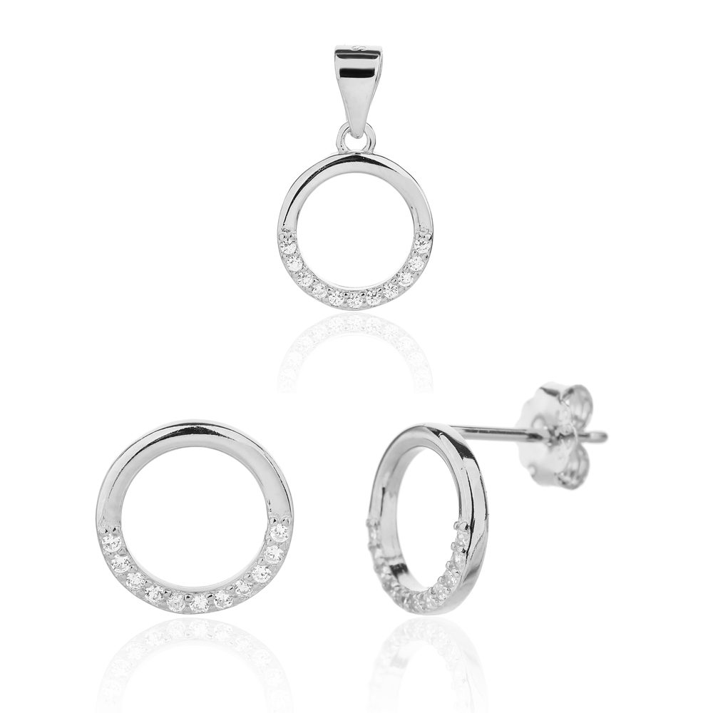 Stříbrný set JVD SVLS0135SJ6BI00