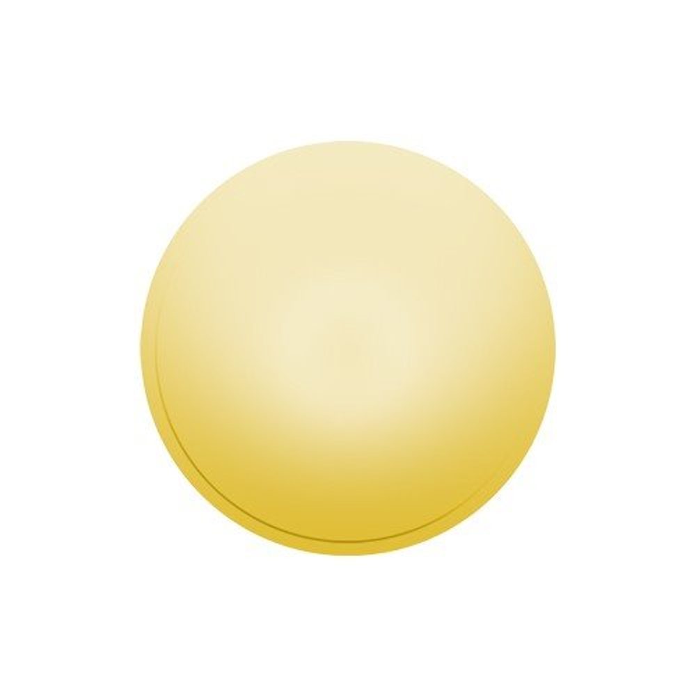 Čočka kyvadla zlatá