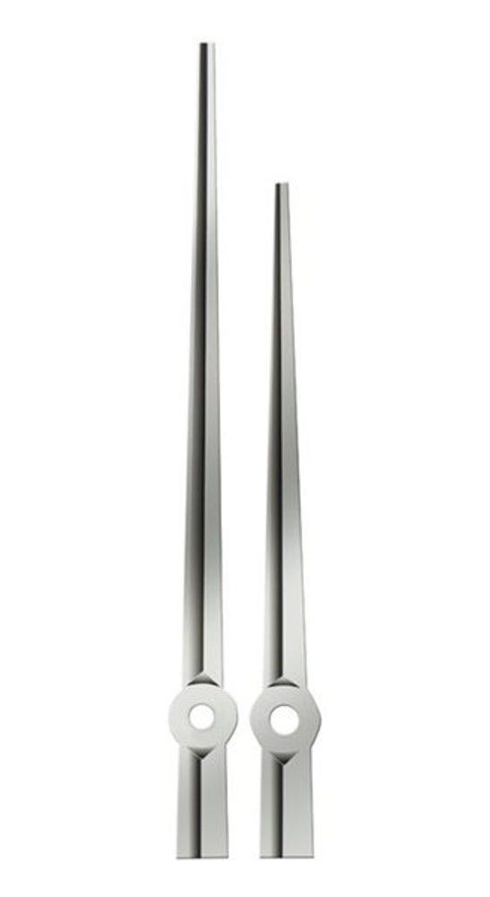 Hodinové ručičky UTS25S řízené signálem - stříbrné